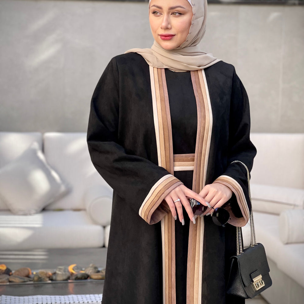 
                      
                        Two-Piece Winter Abaya
                      
                    