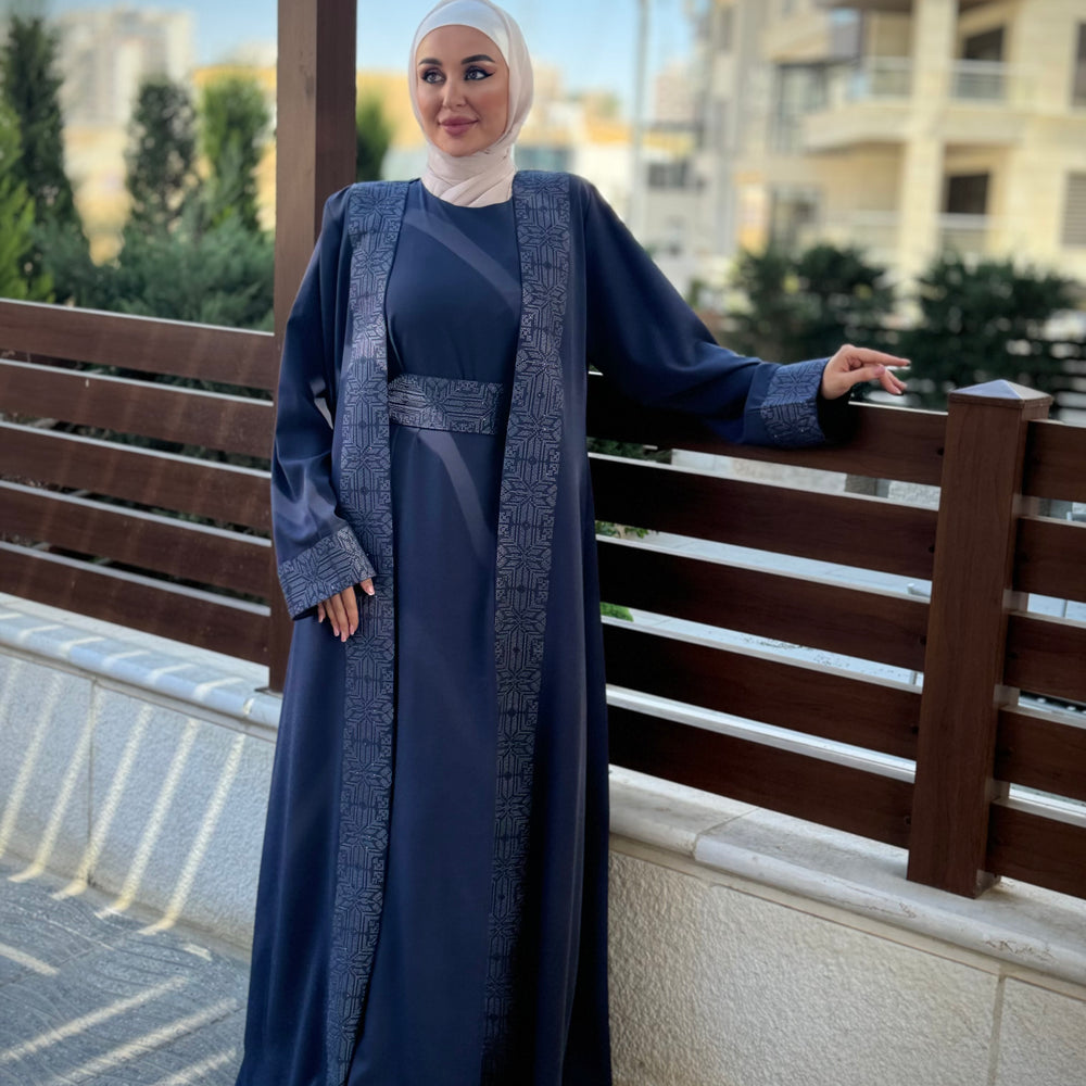 
                      
                        Unique Embroidered Abaya
                      
                    