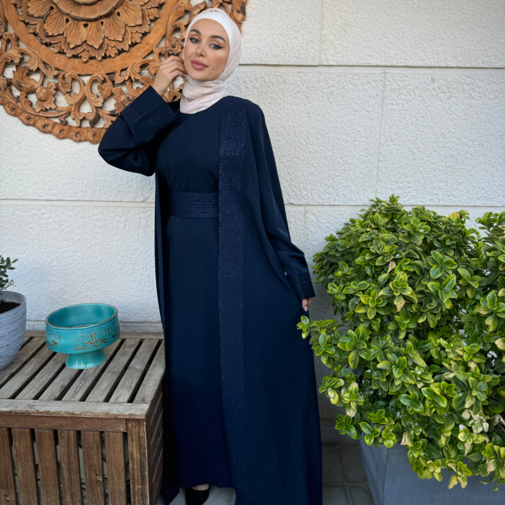 
                      
                        Unique Embroidered Abaya
                      
                    