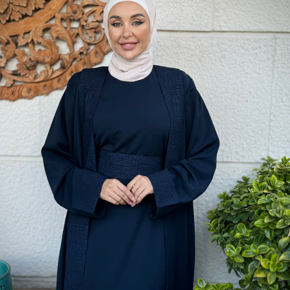 
                      
                        Unique Embroidered Abaya
                      
                    