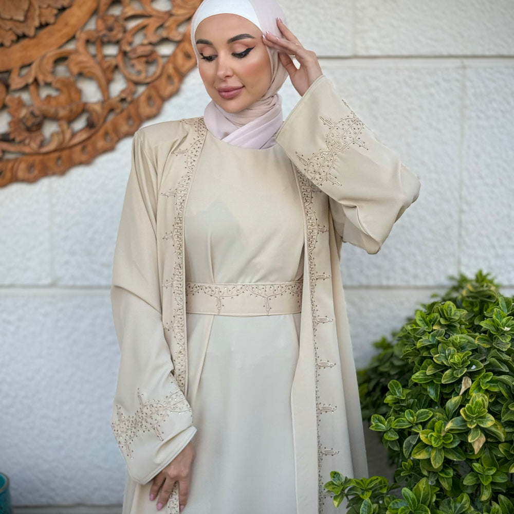 
                      
                        Sophisticated Two Piece Abaya
                      
                    