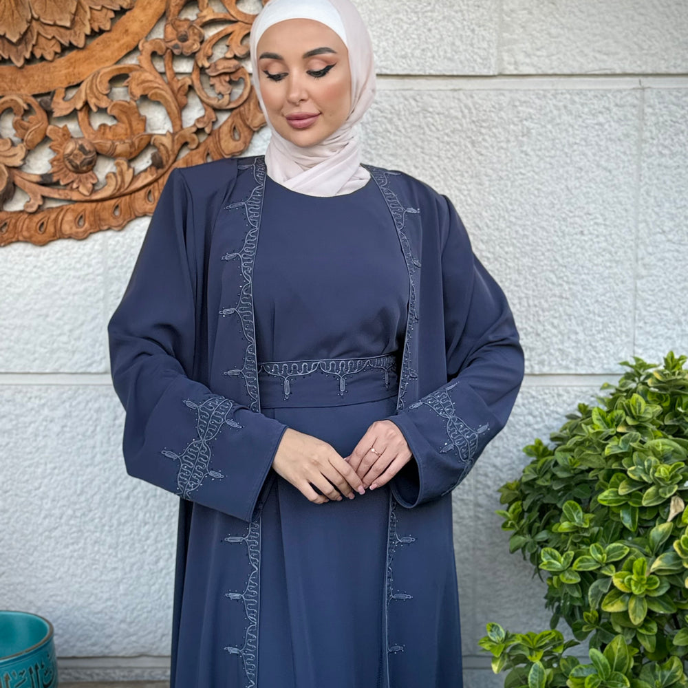 
                      
                        Sophisticated Two Piece Abaya
                      
                    