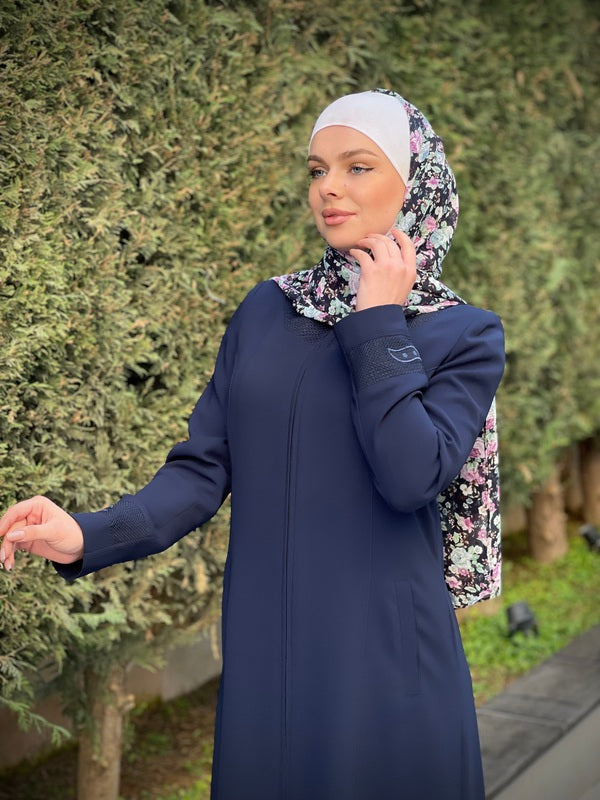 
                  
                    Modern Embroidered Jilbab
                  
                