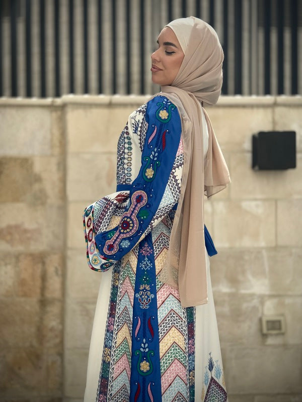 
                      
                        Elegant Embroidered Kaftan from Jordan
                      
                    