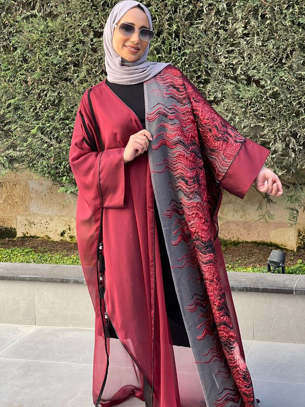 Abaya cardigan best sale