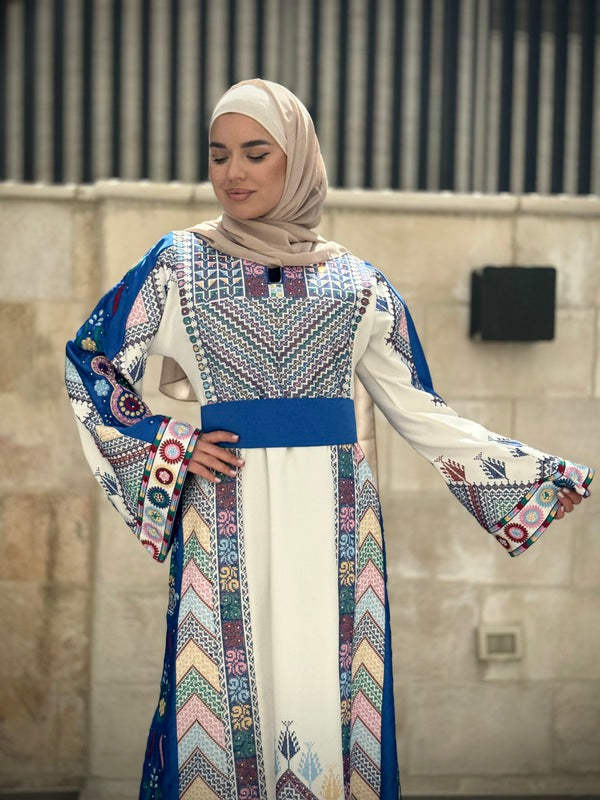 
                      
                        Elegant Embroidered Kaftan from Jordan
                      
                    