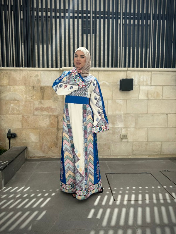 
                      
                        Elegant Embroidered Kaftan from Jordan
                      
                    