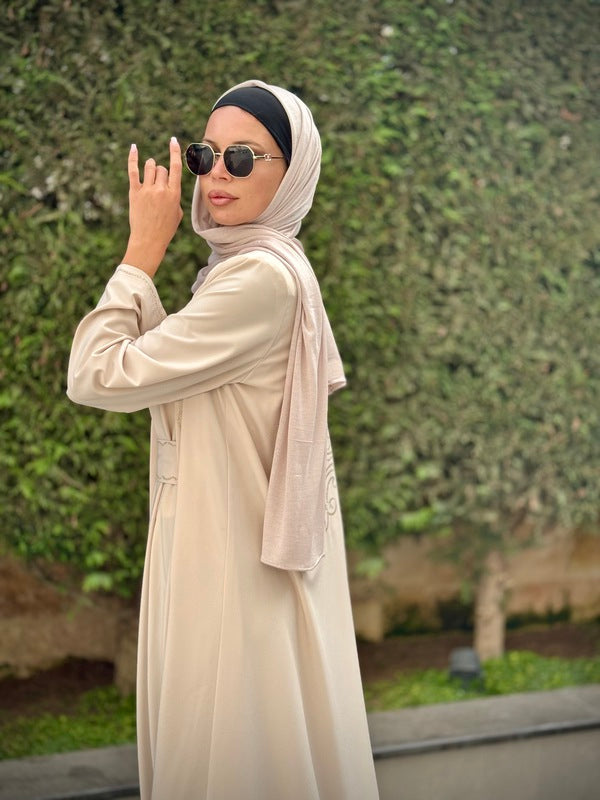 
                  
                    Elegant and stylish Two-Piece Abaya
                  
                