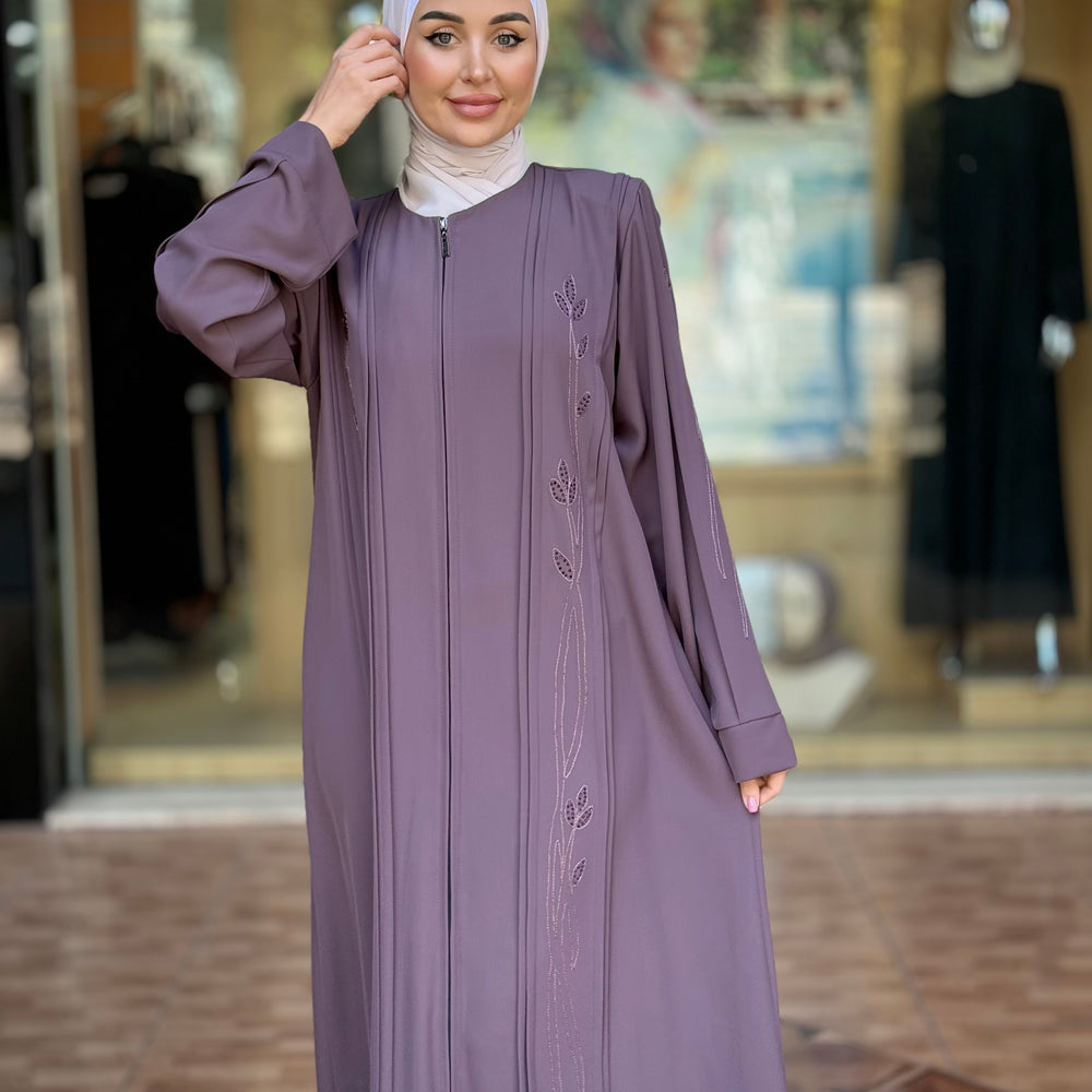 
                      
                        Comfortable Embroidered Abaya
                      
                    