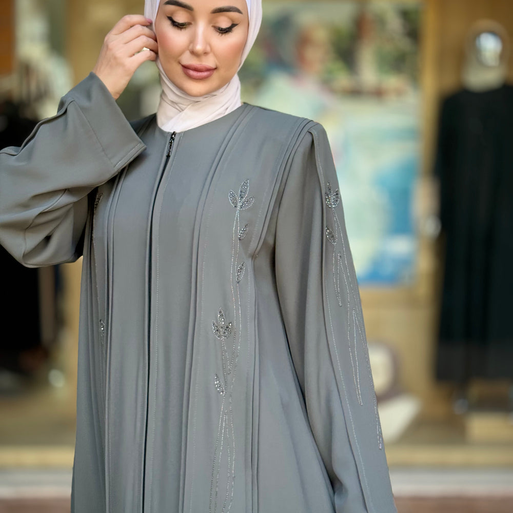 
                      
                        Comfortable Embroidered Abaya
                      
                    