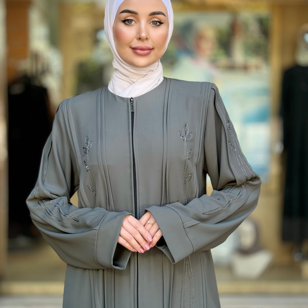 
                      
                        Comfortable Embroidered Abaya
                      
                    