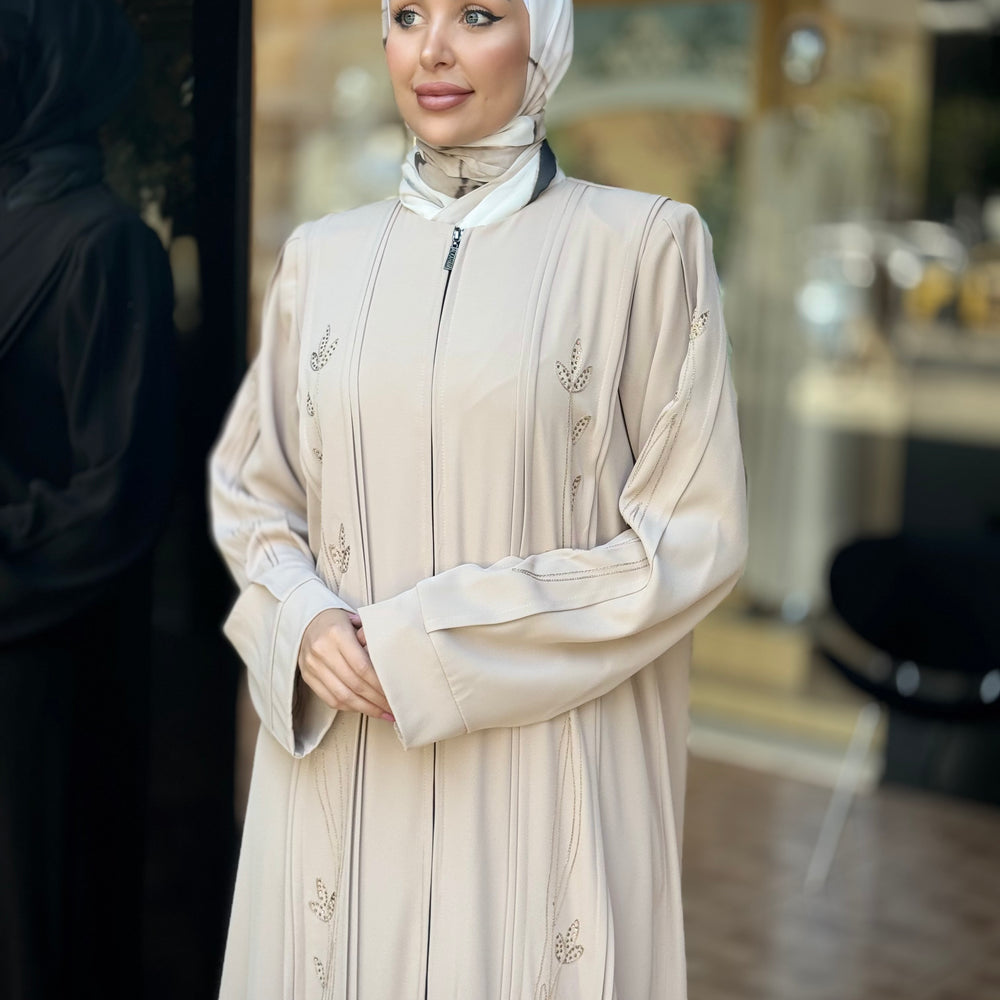 
                      
                        Comfortable Embroidered Abaya
                      
                    