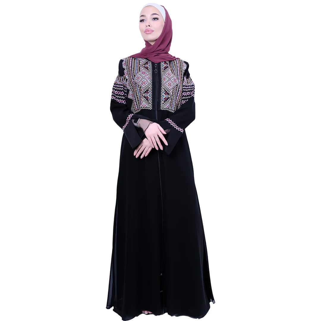
                  
                    Stunning Embroidered Abaya
                  
                