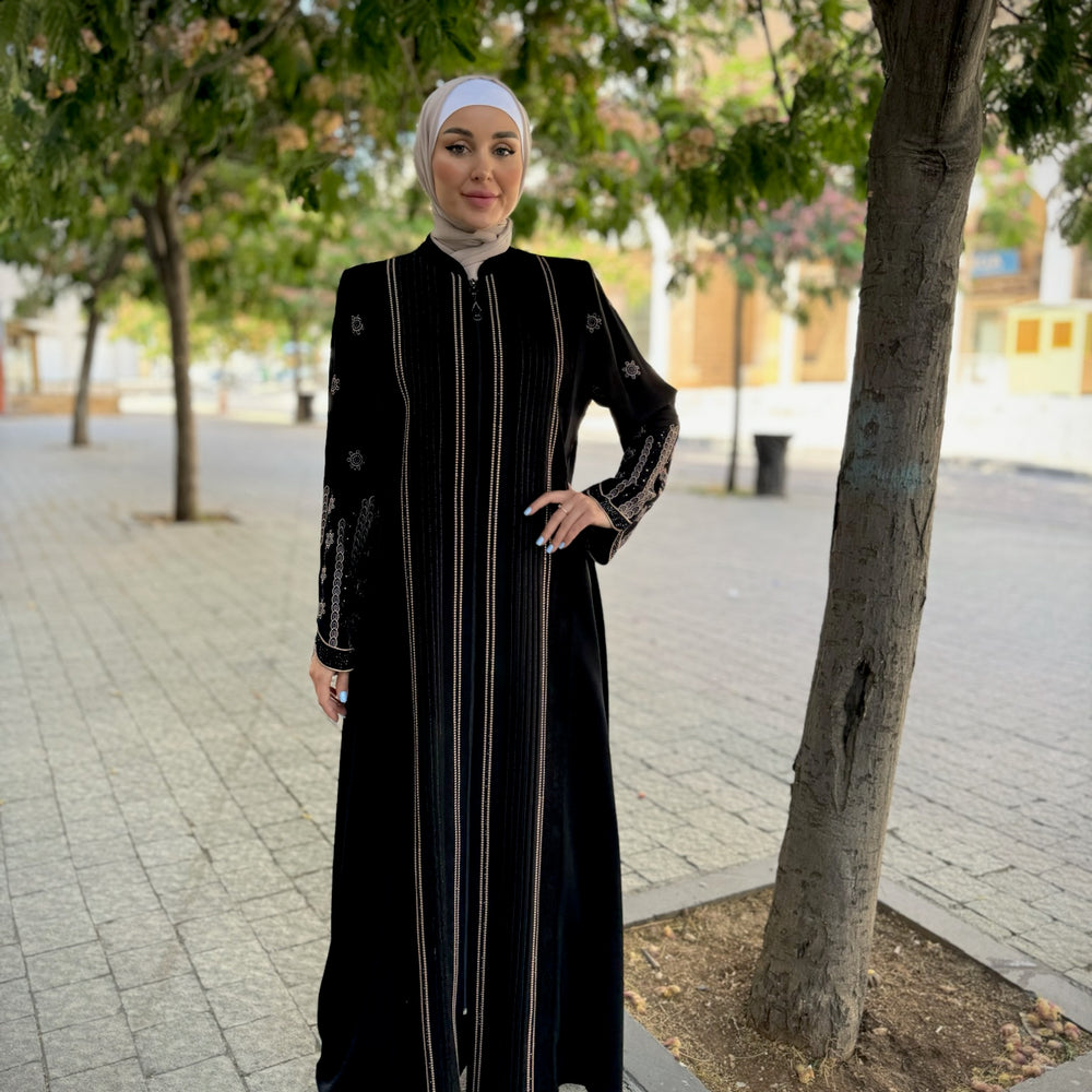 
                      
                        Embroidered Abaya  عباية مطرزة
                      
                    