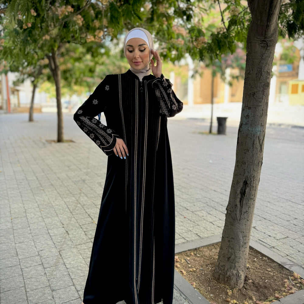 
                      
                        Embroidered Abaya  عباية مطرزة
                      
                    