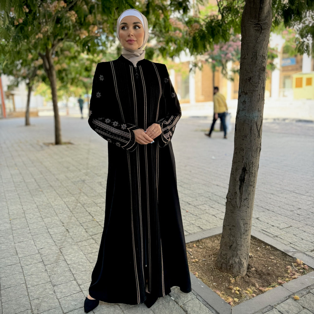 
                      
                        Embroidered Abaya  عباية مطرزة
                      
                    