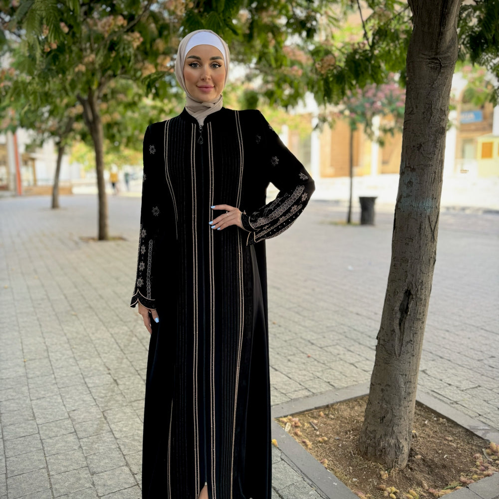 
                      
                        Embroidered Abaya  عباية مطرزة
                      
                    