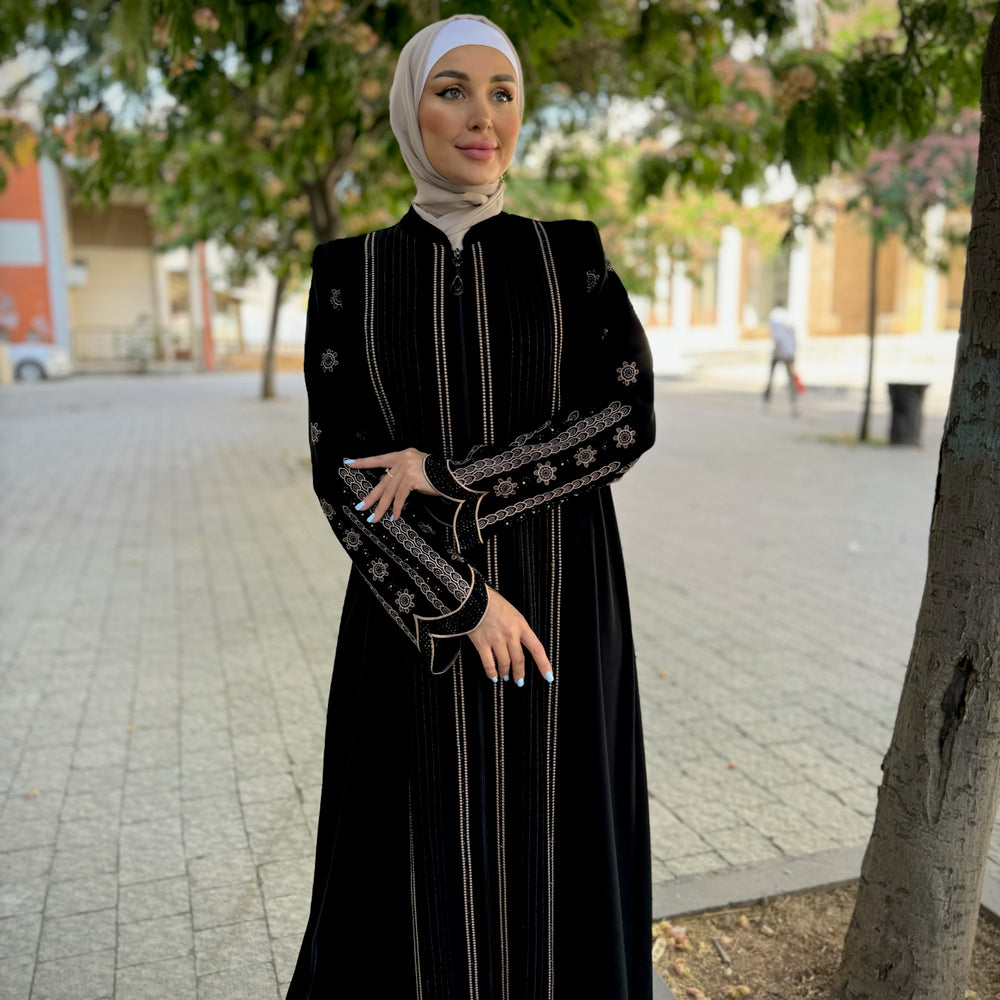 
                      
                        Embroidered Abaya  عباية مطرزة
                      
                    