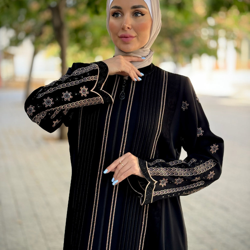 
                      
                        Embroidered Abaya  عباية مطرزة
                      
                    