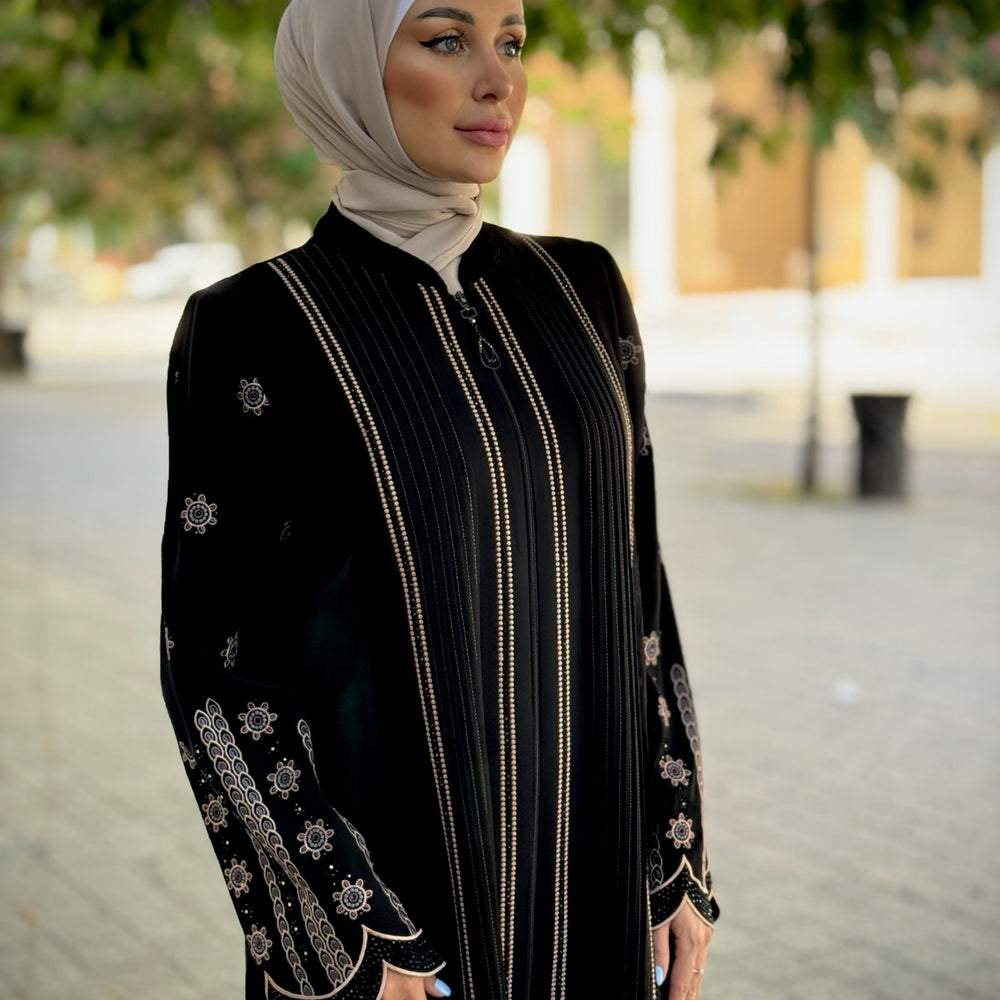 
                      
                        Embroidered Abaya  عباية مطرزة
                      
                    