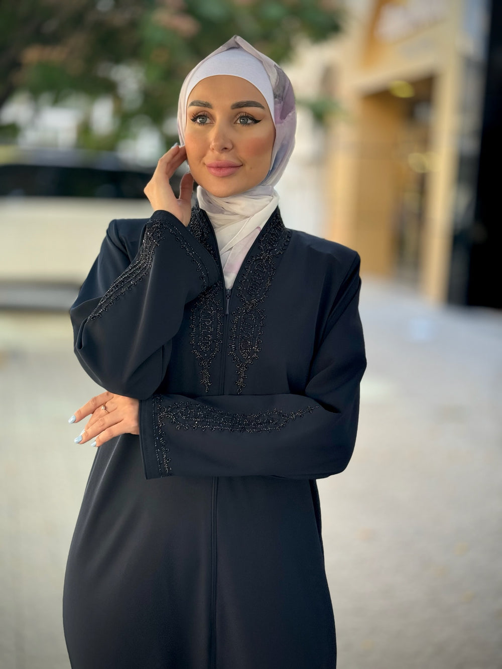 Elegant and Practical Colorful Abaya