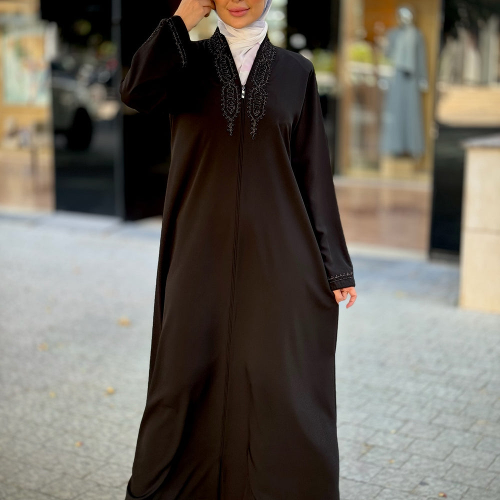 
                      
                        Elegant and Practical Colorful Abaya
                      
                    