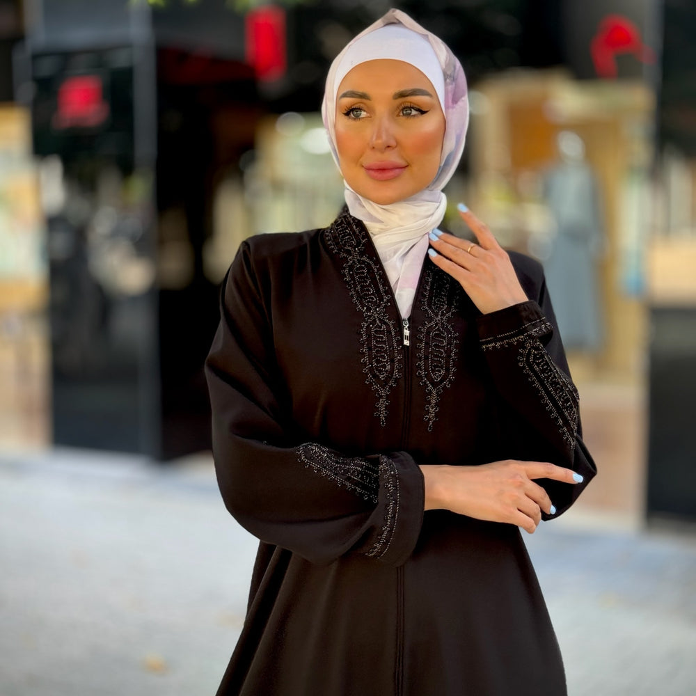 
                      
                        Elegant and Practical Colorful Abaya
                      
                    