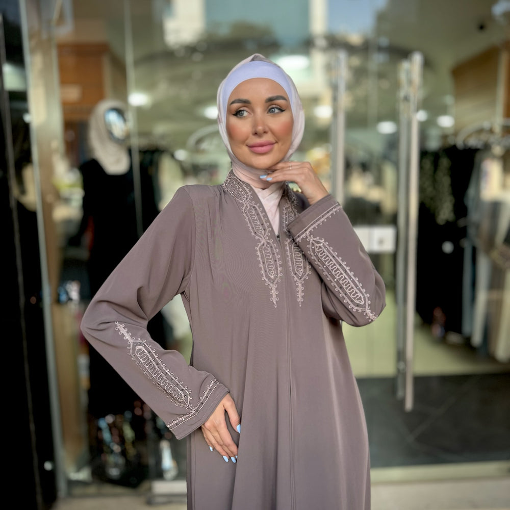 
                      
                        Elegant and Practical Colorful Abaya
                      
                    