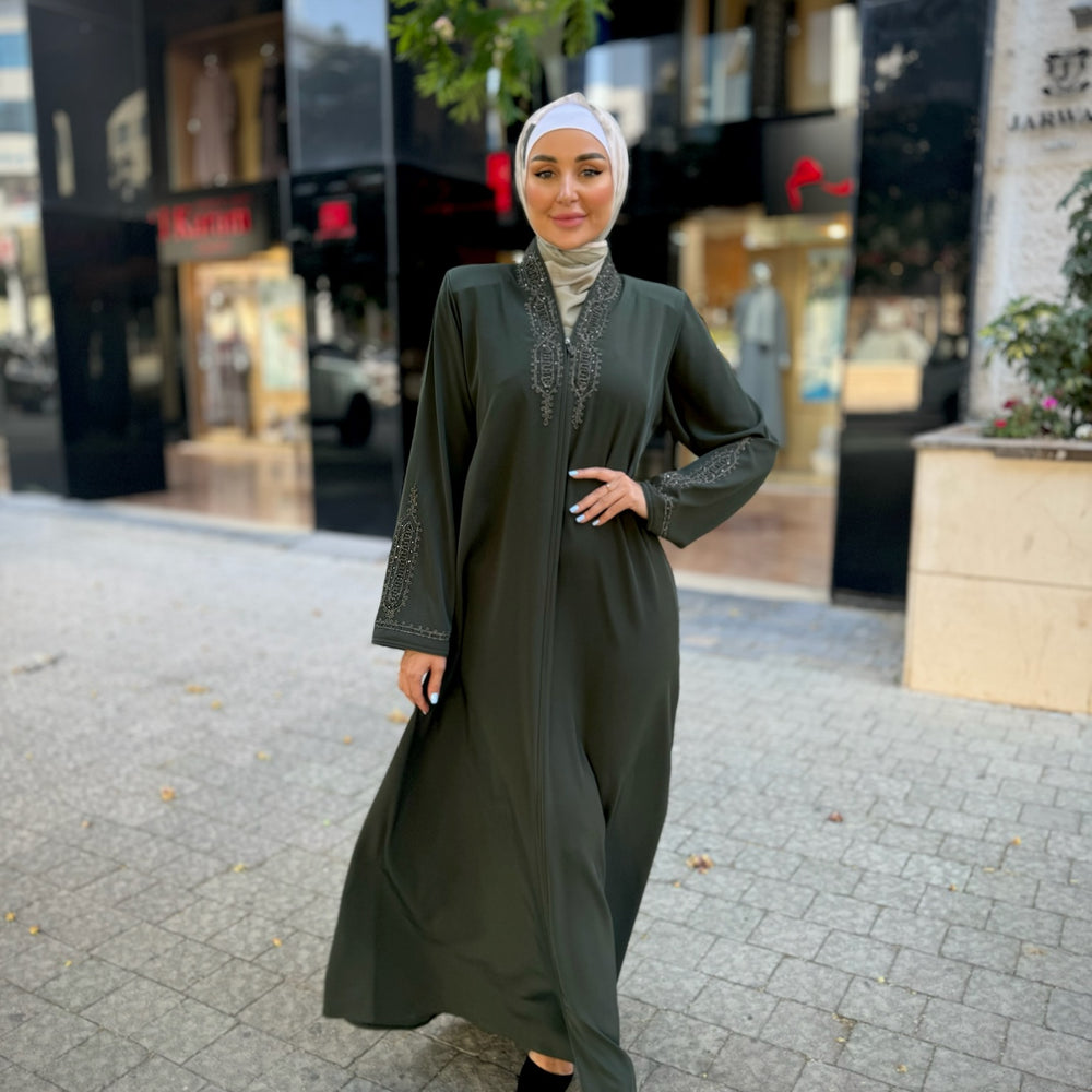 
                      
                        Elegant and Practical Colorful Abaya
                      
                    