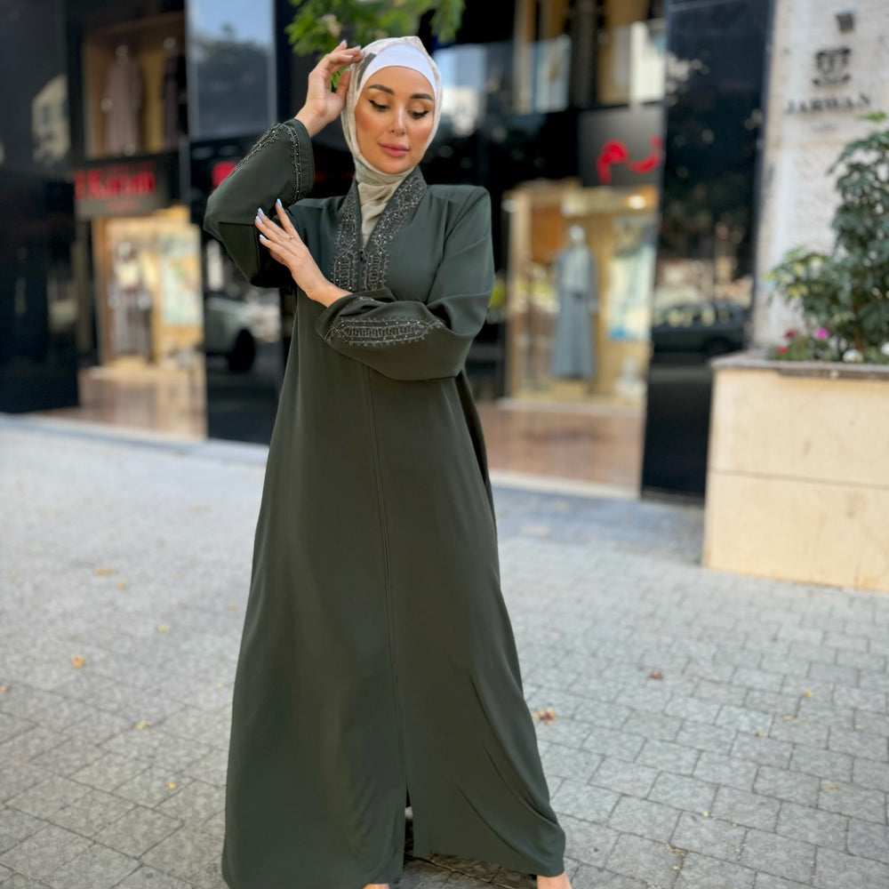 
                      
                        Elegant and Practical Colorful Abaya
                      
                    