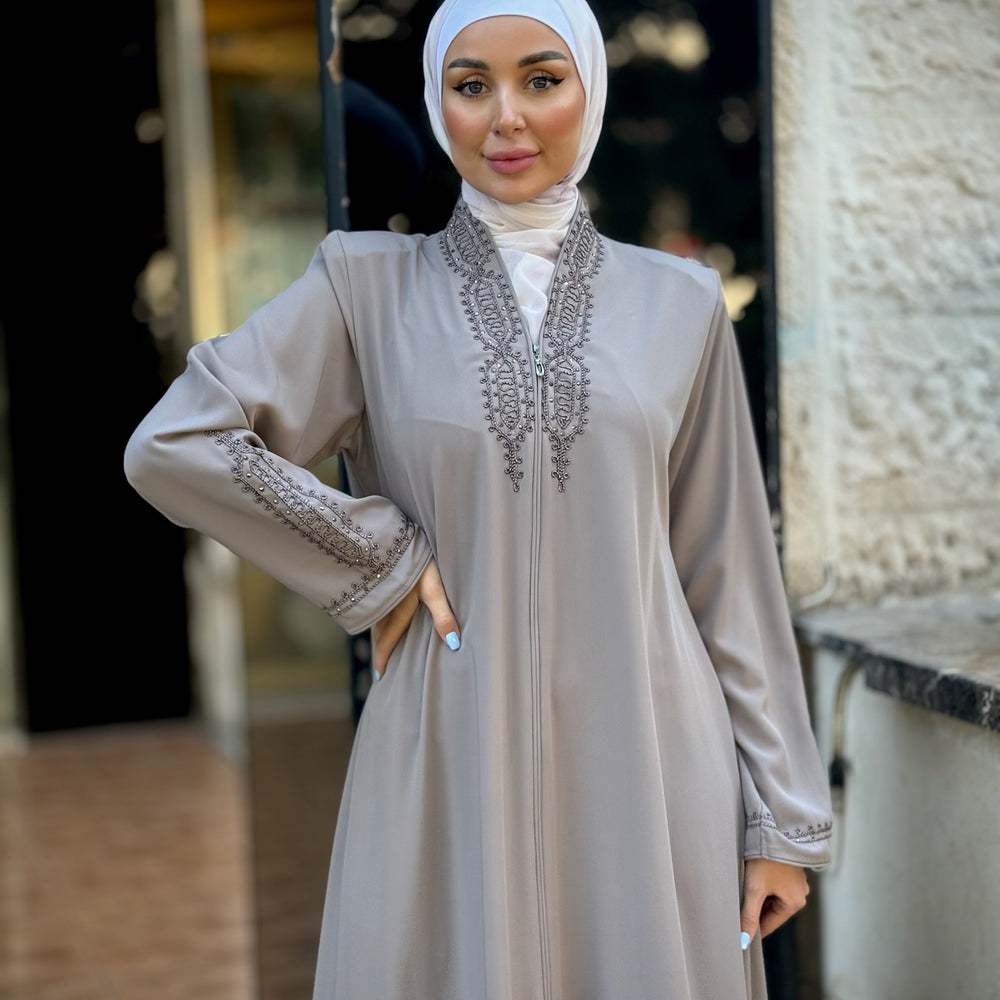 
                      
                        Elegant and Practical Colorful Abaya
                      
                    