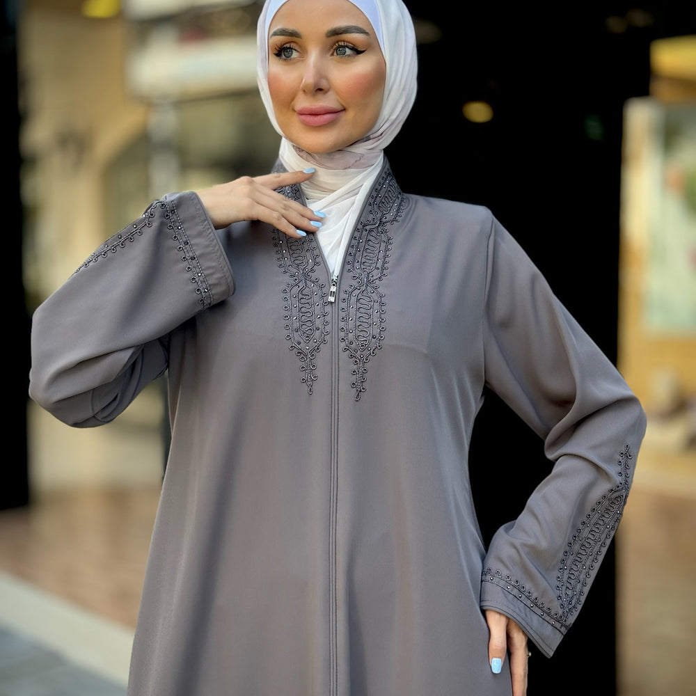 
                      
                        Elegant and Practical Colorful Abaya
                      
                    