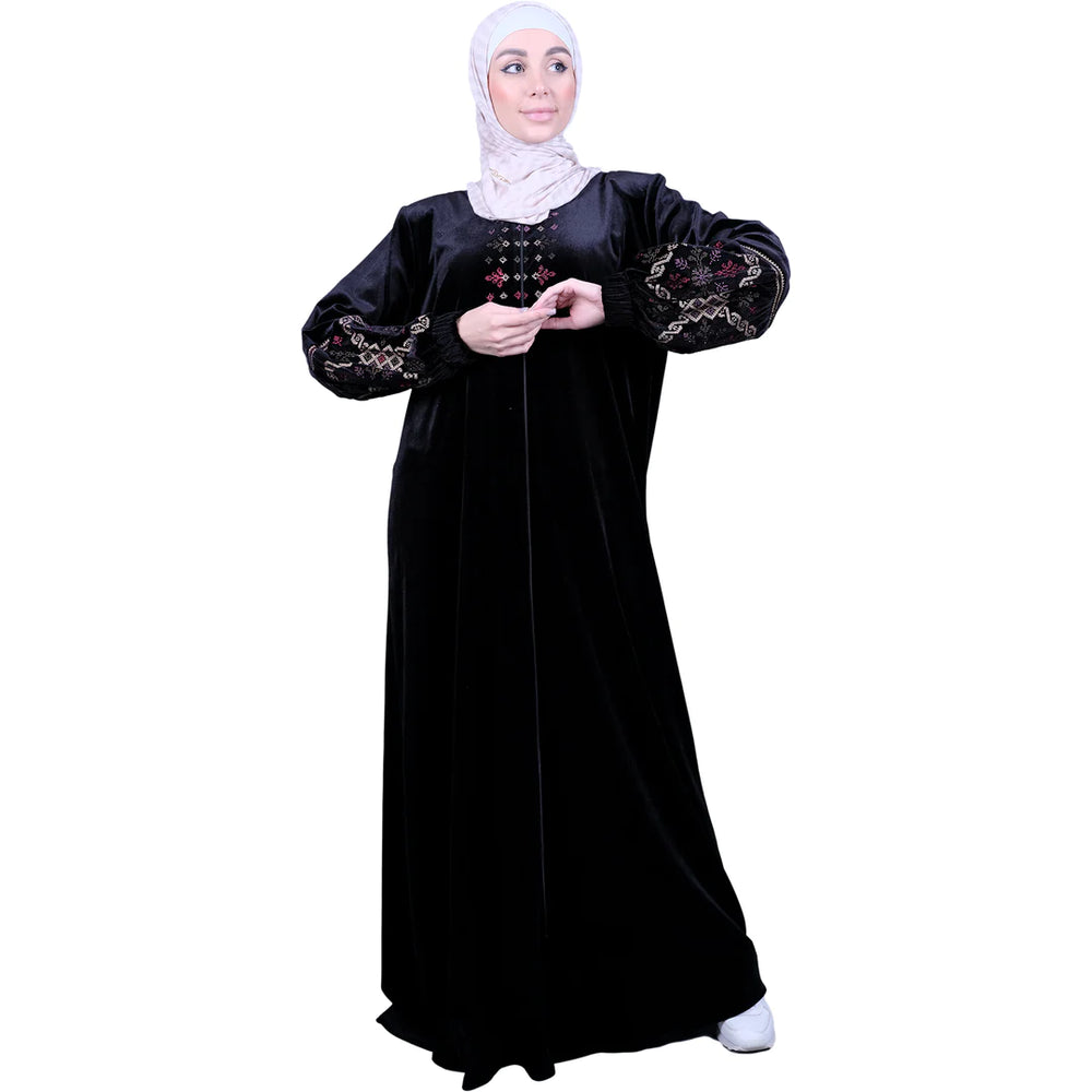 
                  
                    Chic Velvet Abaya
                  
                