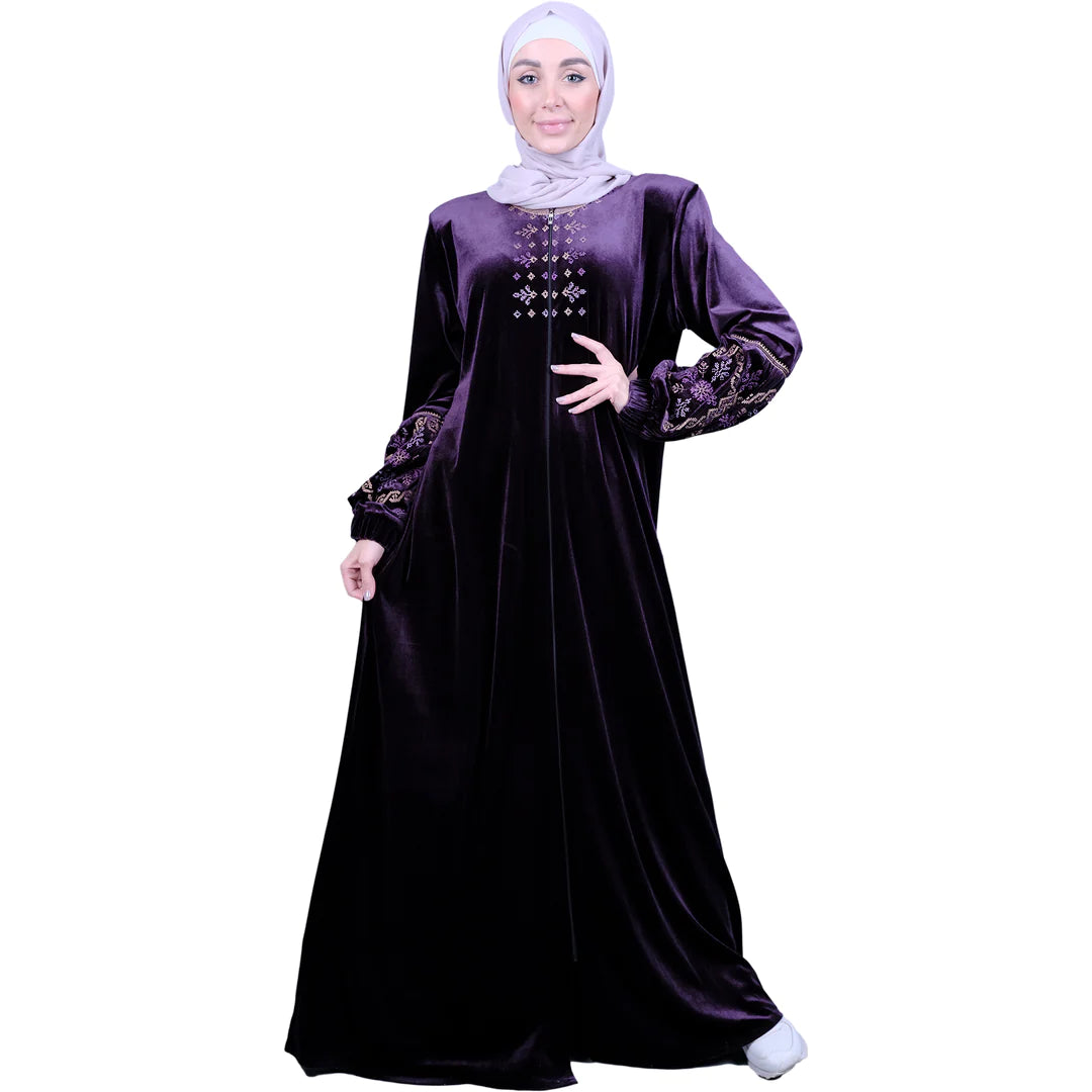 
                  
                    Chic Velvet Abaya
                  
                
