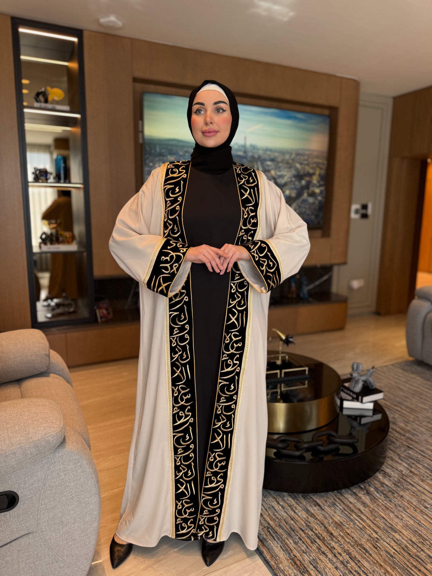 Modest Embroidered Abaya