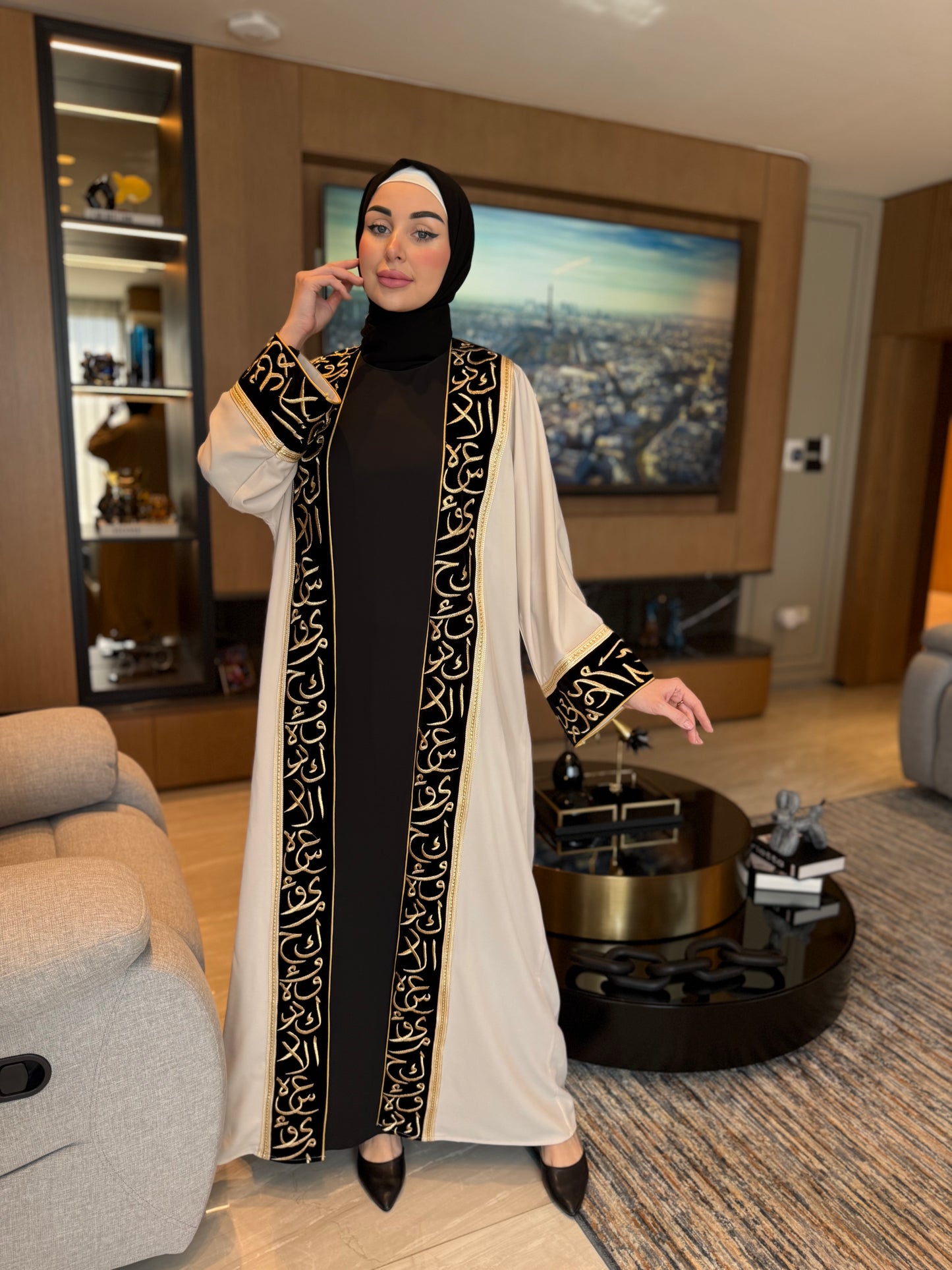 Modest Embroidered Abaya