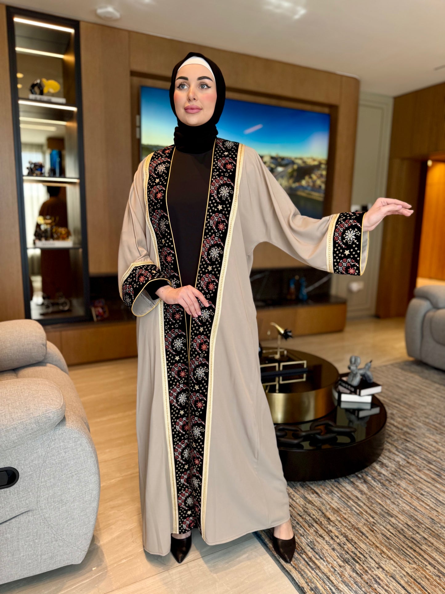 Luxury Embroidered Abaya