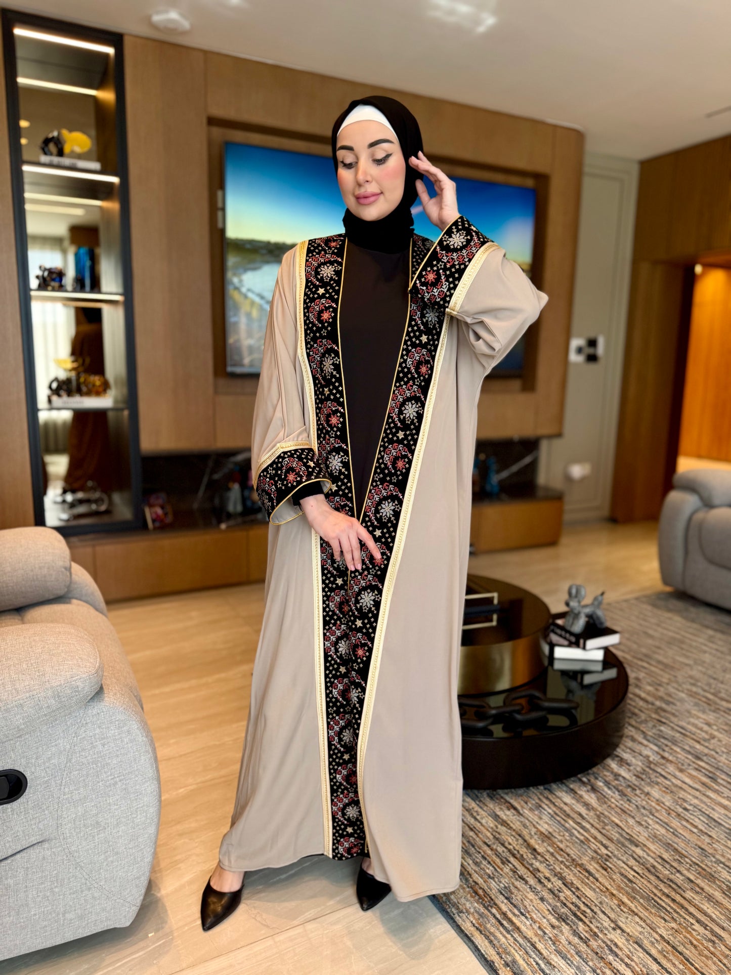 Luxury Embroidered Abaya