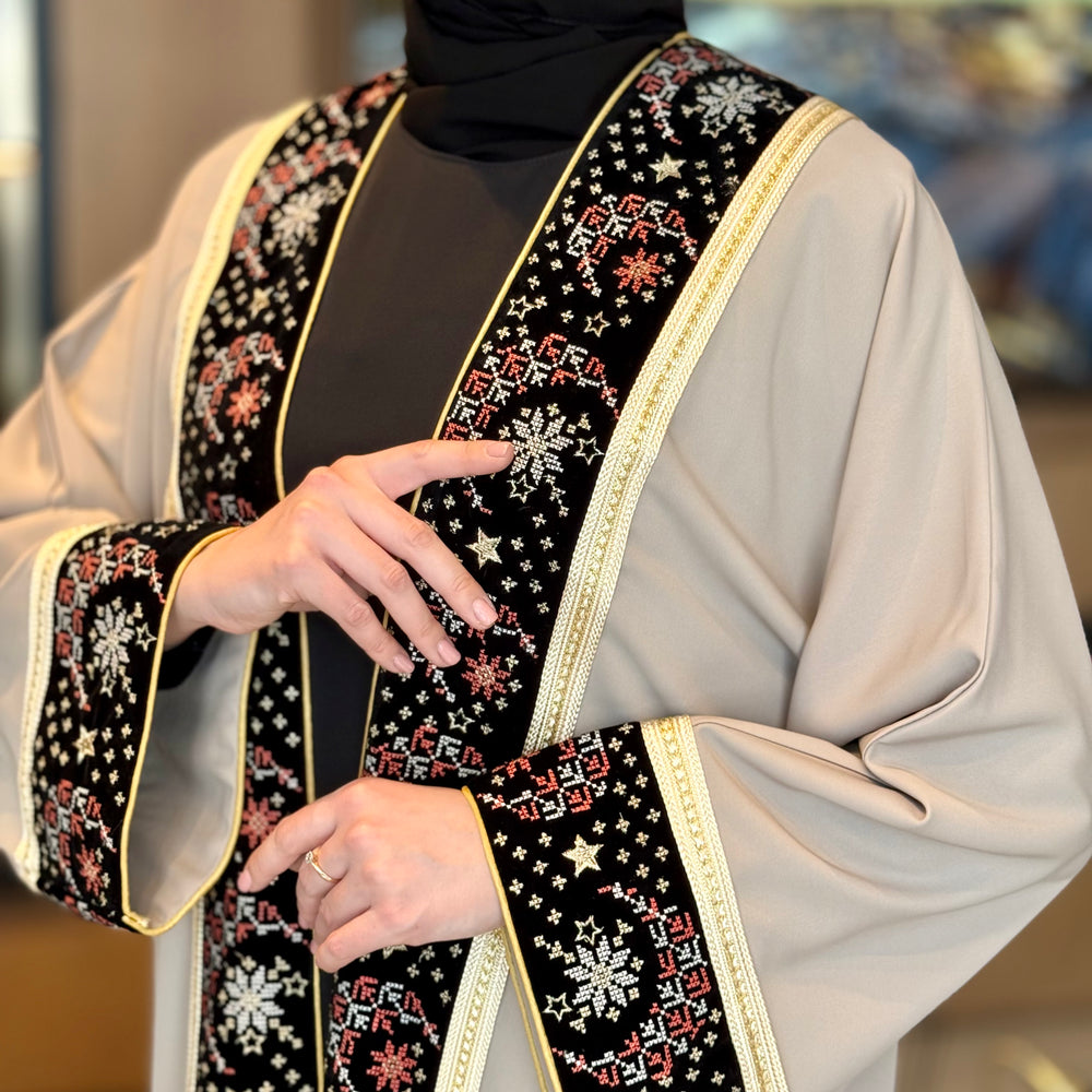 
                      
                        Luxury Embroidered Abaya
                      
                    