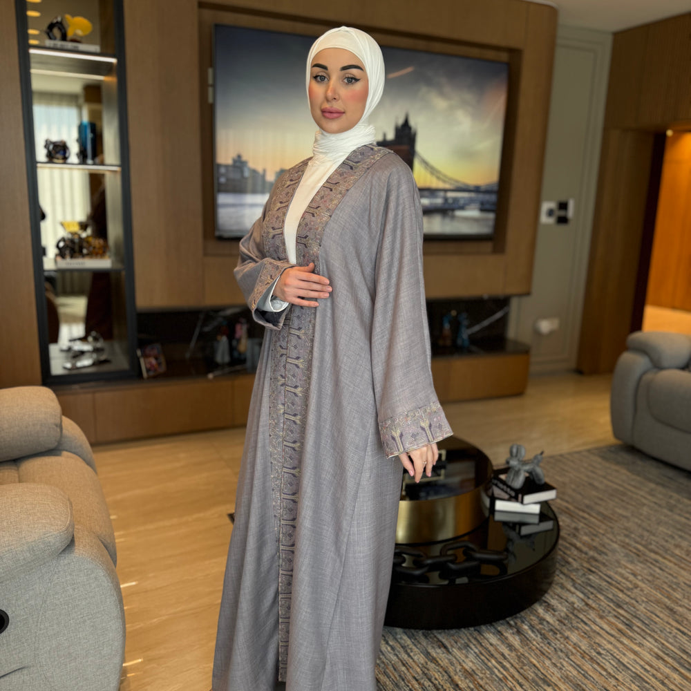 
                      
                        Classic and Timeless Open Abaya
                      
                    