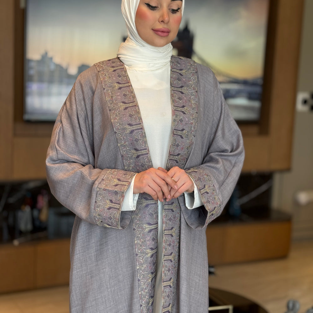 
                      
                        Classic and Timeless Open Abaya
                      
                    