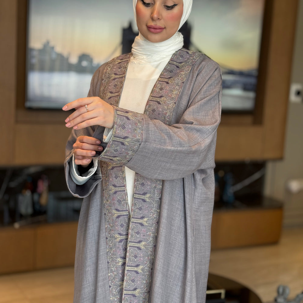 
                      
                        Classic and Timeless Open Abaya
                      
                    