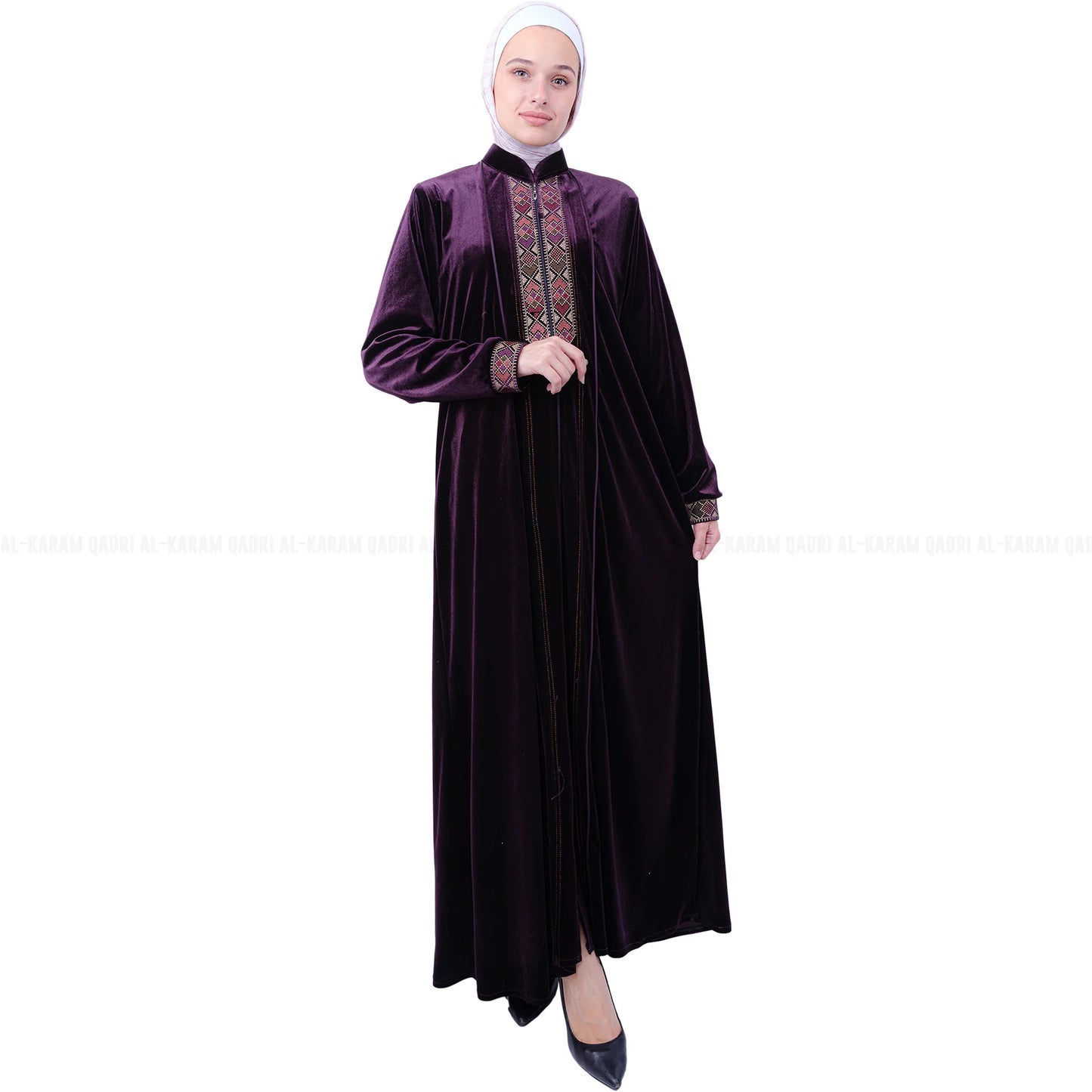 
                  
                    Practical Velvet Abaya
                  
                