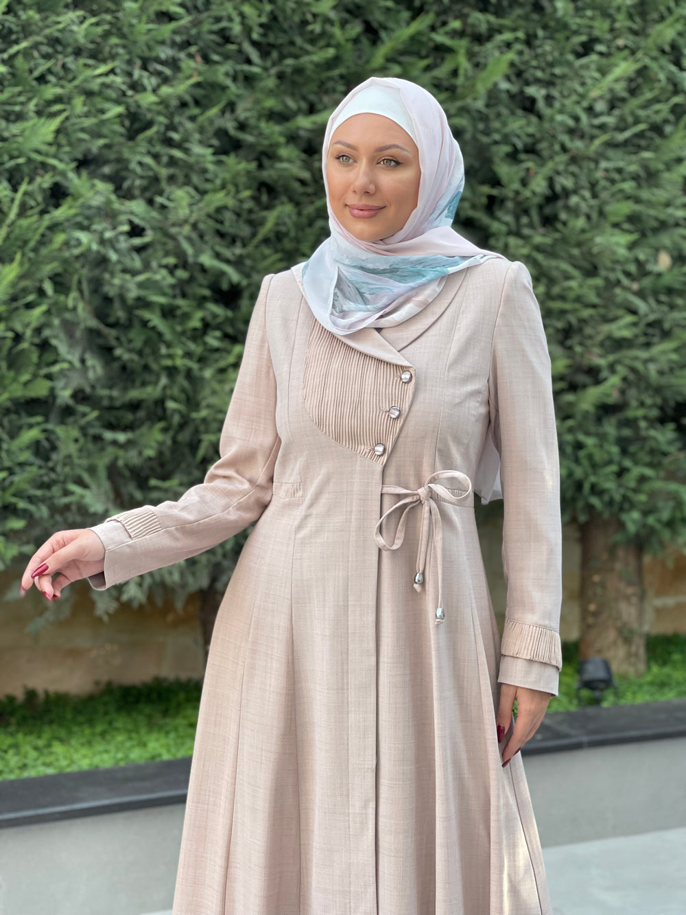 Long Sleeve Button Up Jilbab