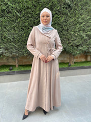 Elegant Summer Button-Up Jilbab