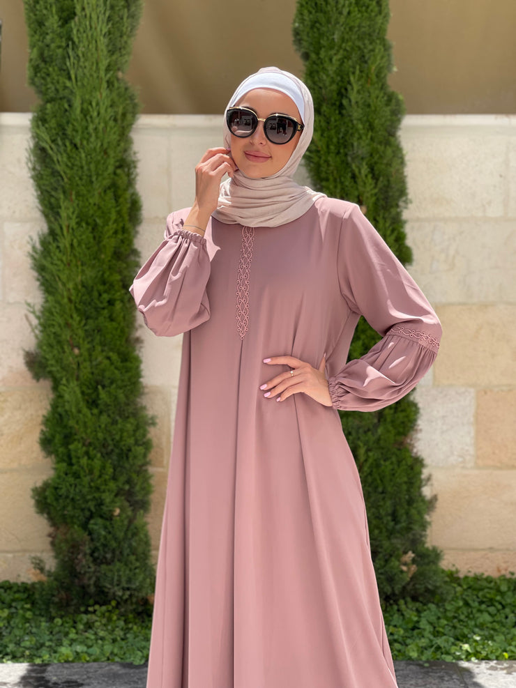 Colored Summer Abaya