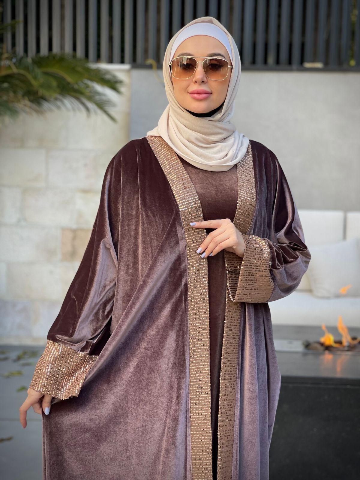 
                  
                    Special Occasions Velvet Abaya
                  
                