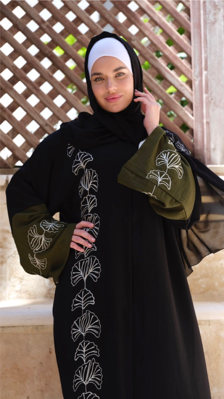 Colored Modest Abaya