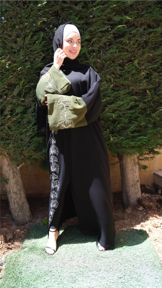 
                  
                    Colored Modest Abaya
                  
                
