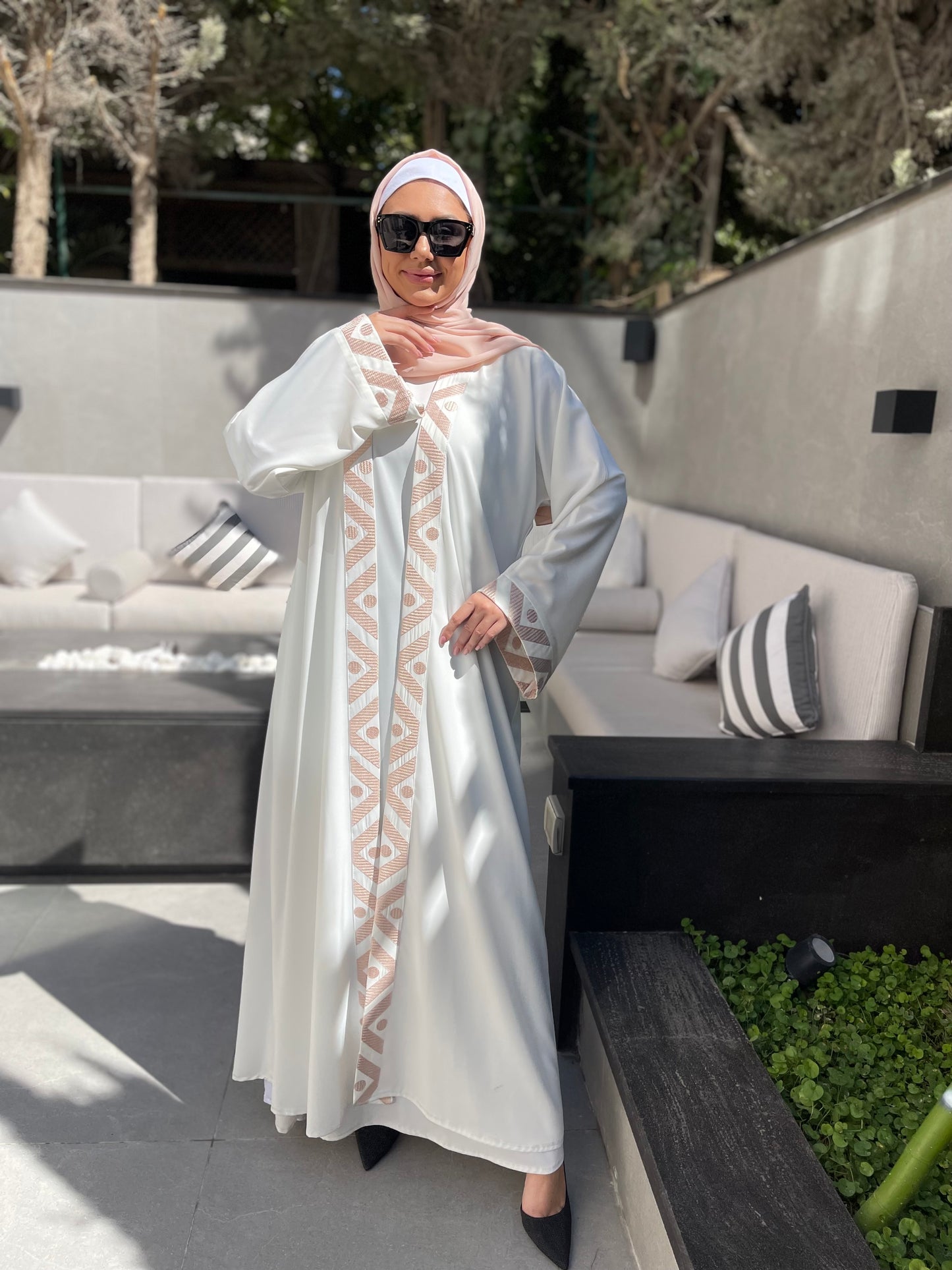 
                  
                    Abaya with Embroidery
                  
                